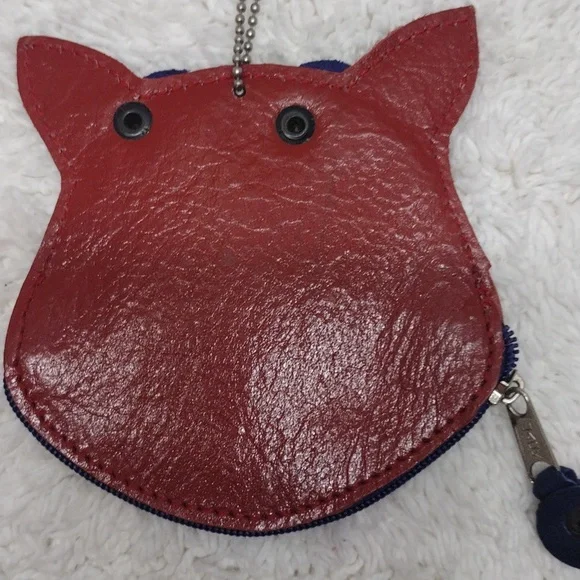 Small Cat Coin Wallet Pouch Bag - Picture 5 of 8